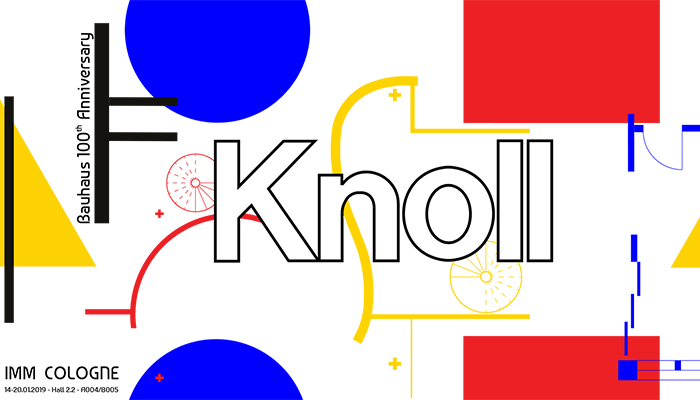 Knoll Pavillion at Cologne Furniture Fair 2019